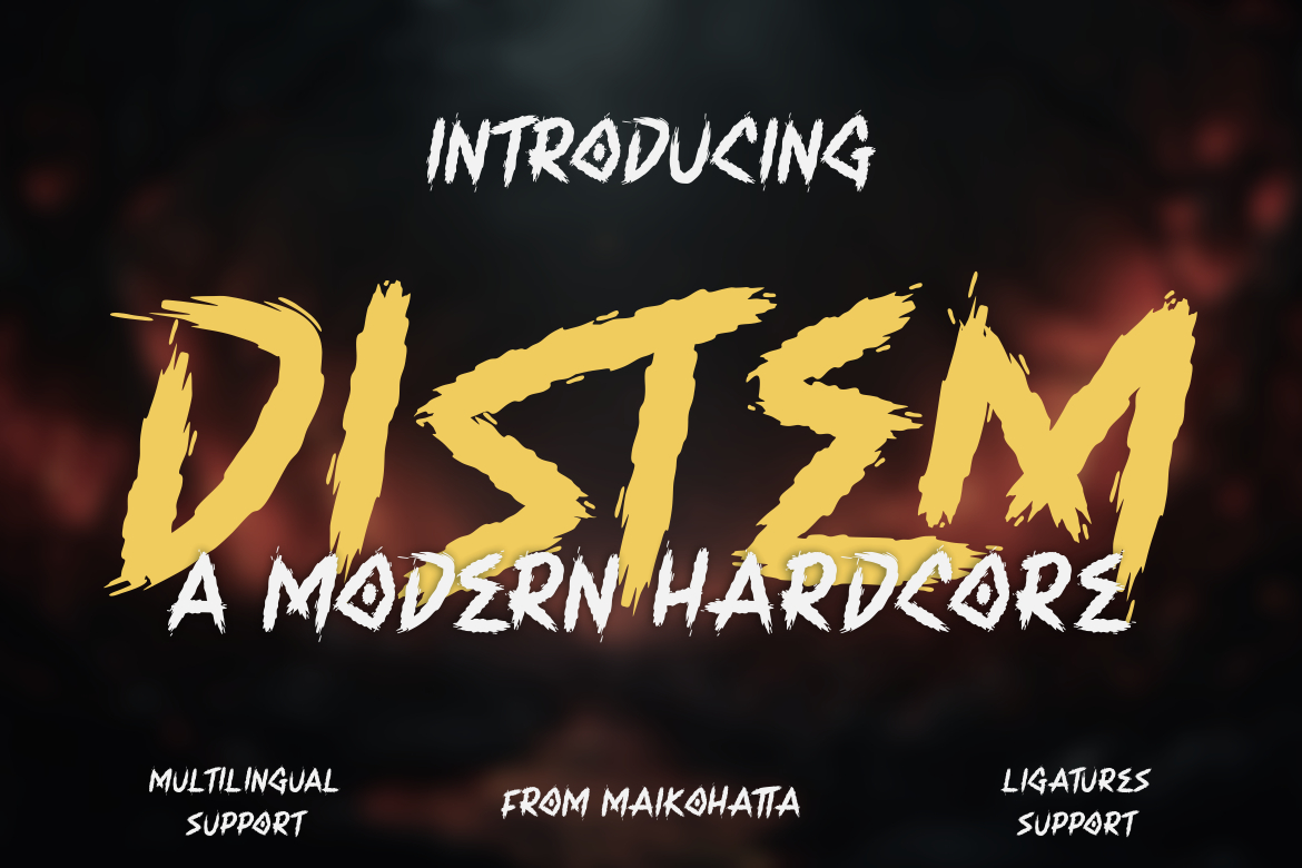 Distem Font