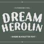 Dream Herolin Font Poster 3