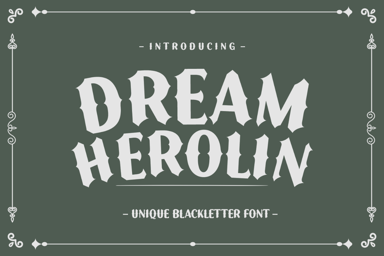 Dream Herolin Font