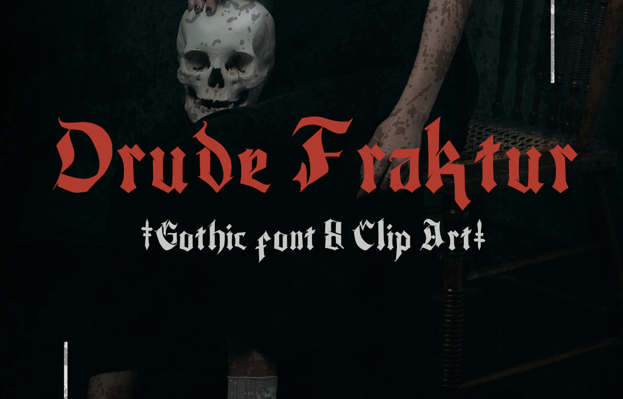 Drude Fraktur Font Poster 1