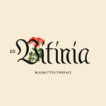 ED Vitinia Font Poster 1