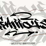 East Coast Wild Style Font Poster 4
