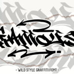 East Coast Wild Style Font Poster 2