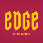 Edge Font Poster 3