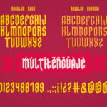 Edge Font Poster 2