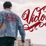 Eighteen Tattoo Font Poster 6