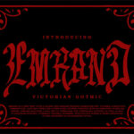 Emrand Font Poster 3