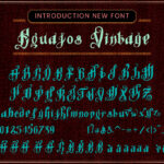 Equajos Font Poster 5