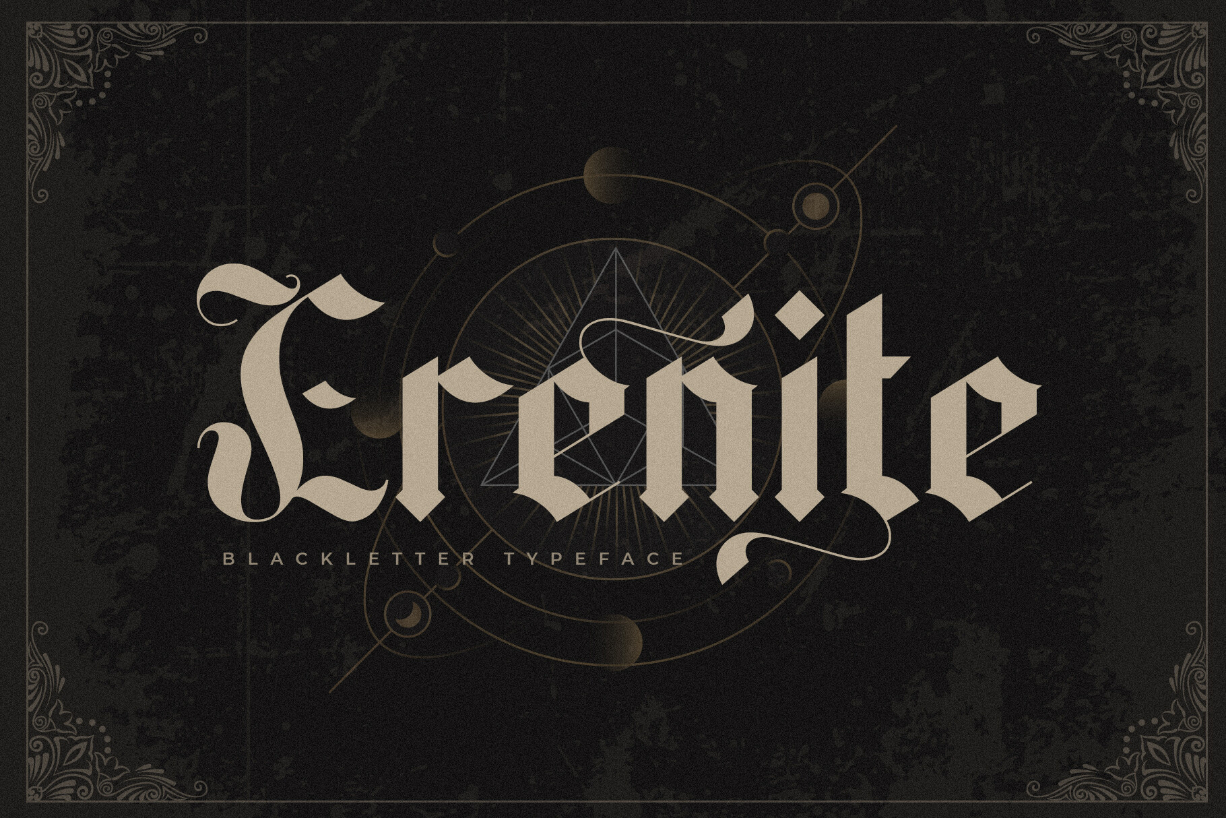 Erenite Font Poster 1