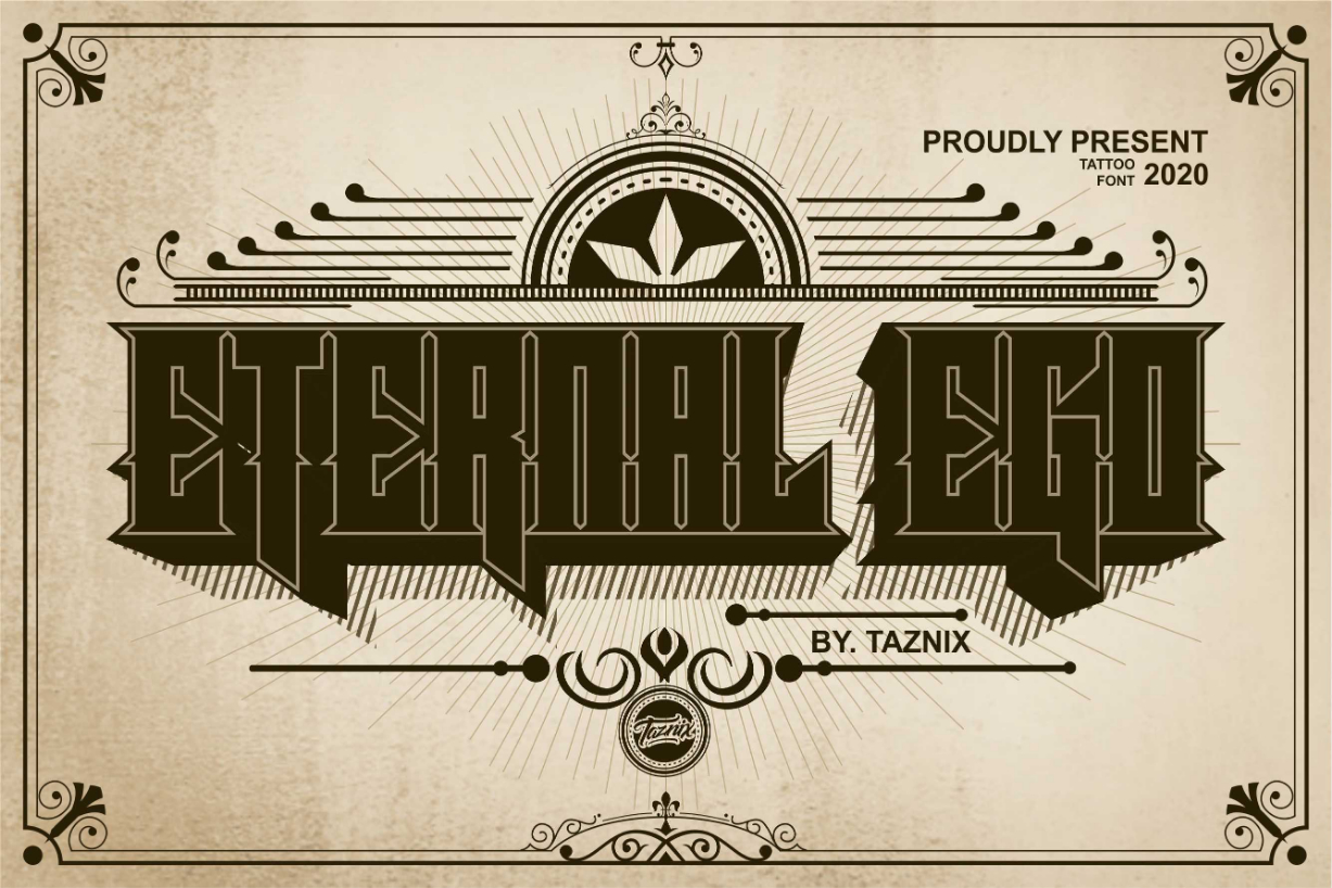 Eternal Ego Font