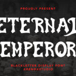 Eternal Emperor Font Poster 3