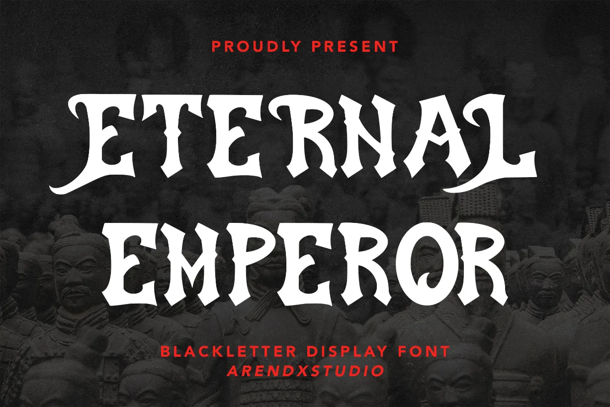 Eternal Emperor Font Eternal Emperor Font Poster 1