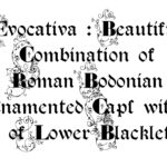 Evocativa Font Poster 3