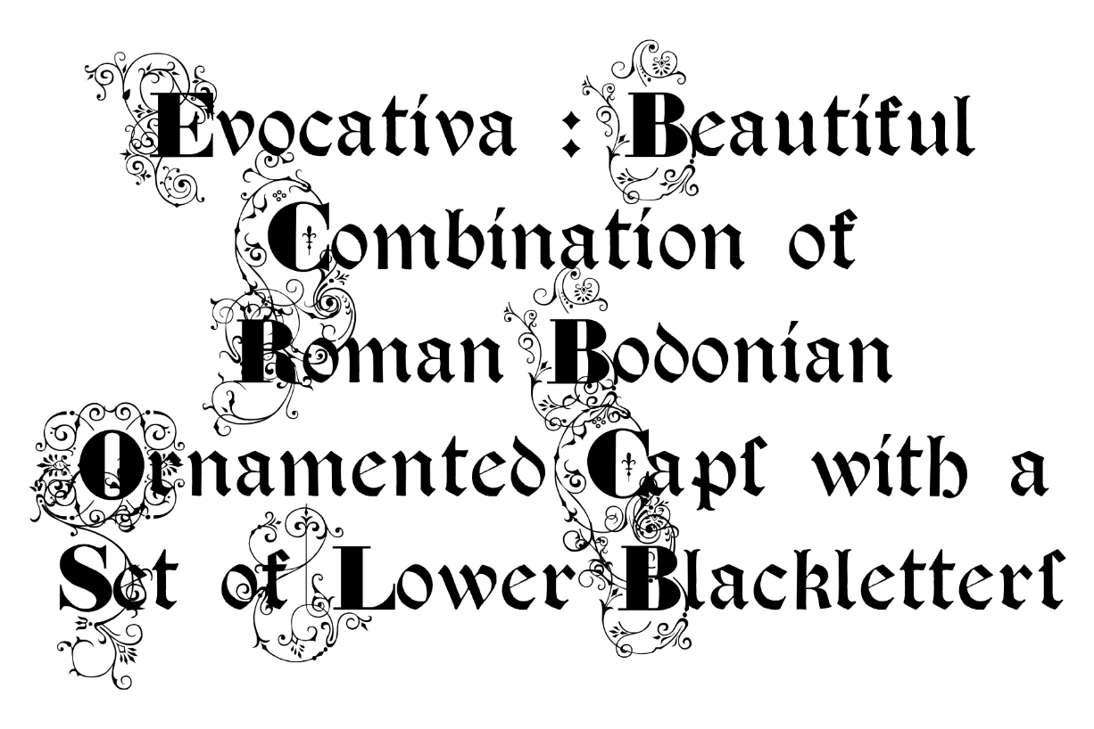 Evocativa Font