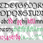 Faber Fraktur Font Poster 5