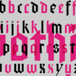 Faber Gotik Font Poster 5