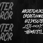 Fighter Horror Font Poster 6