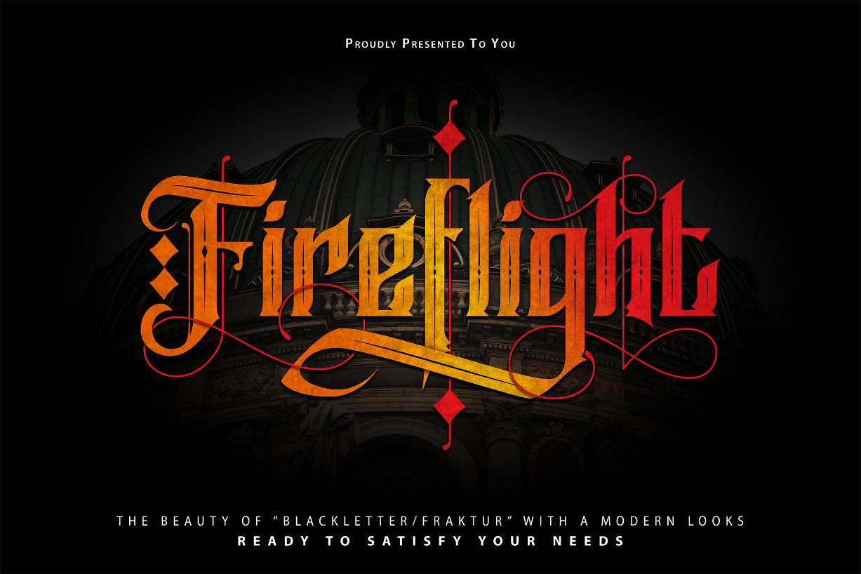 Fireflight Font Poster 1