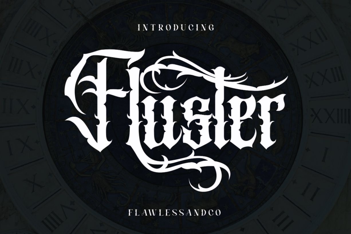 Fluster Font