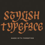 Forestine Font Poster 8