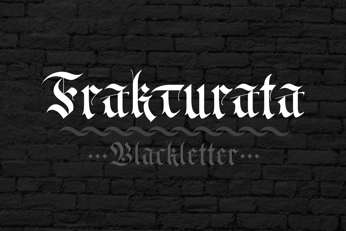 Frakturata Font