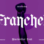 Franchek Font Poster 3