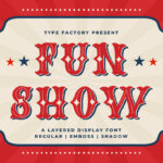Fun Show Font Poster 3
