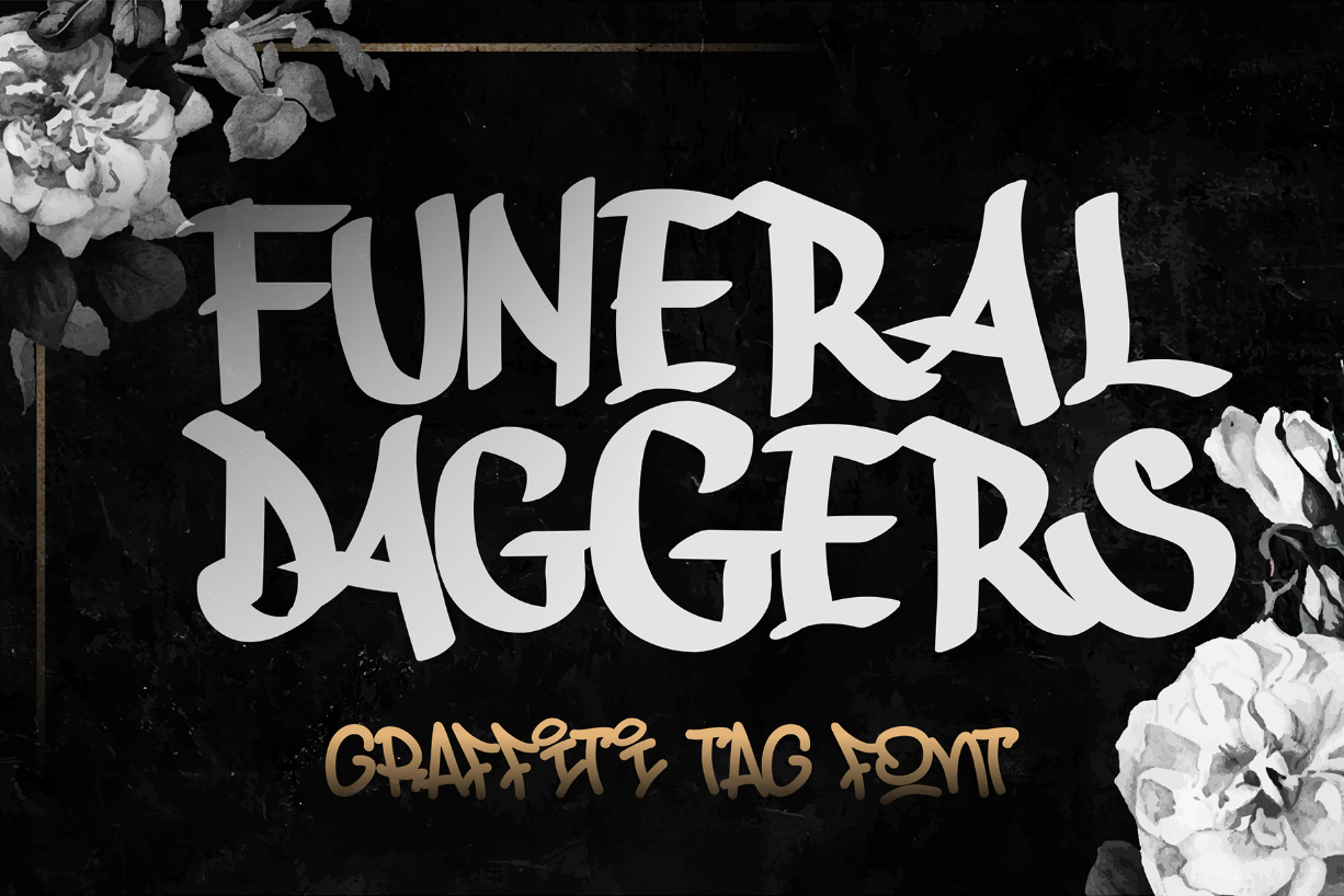 Funeral Daggers Font