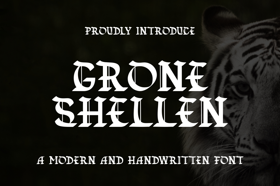 Grone Shellen Font