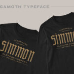 Gargamoth Font Poster 9