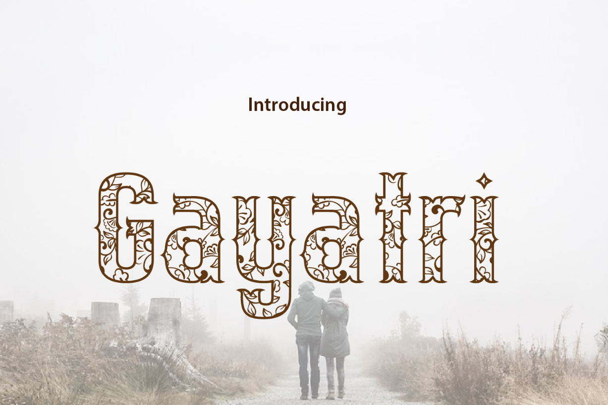 Gayatri Font Poster 1