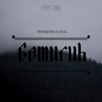 Gemuruh Font Poster 1