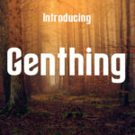 Genthing Font Poster 1