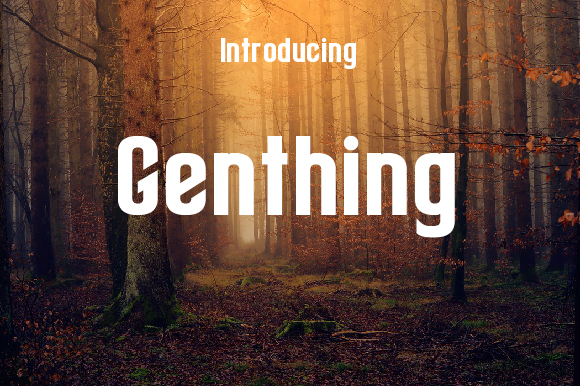 Genthing Font