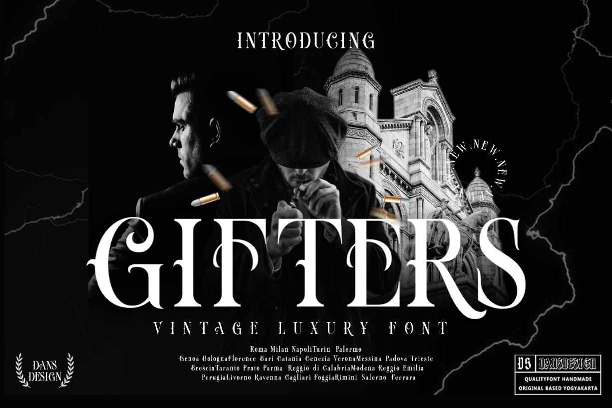 Gifters Font Poster 1