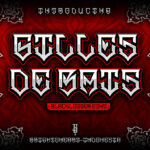 Gilles De Rais Font Poster 3