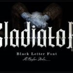 GladiatoR Font Poster 1