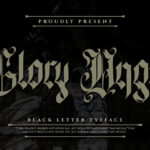 Glory Angel Font Poster 3