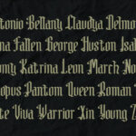 Glory Warrior Font Poster 10