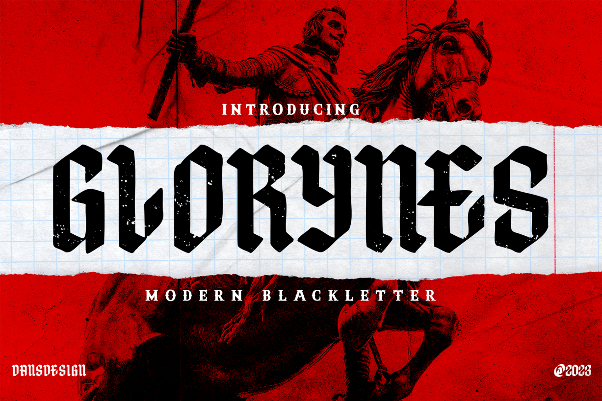 Glorynes Font