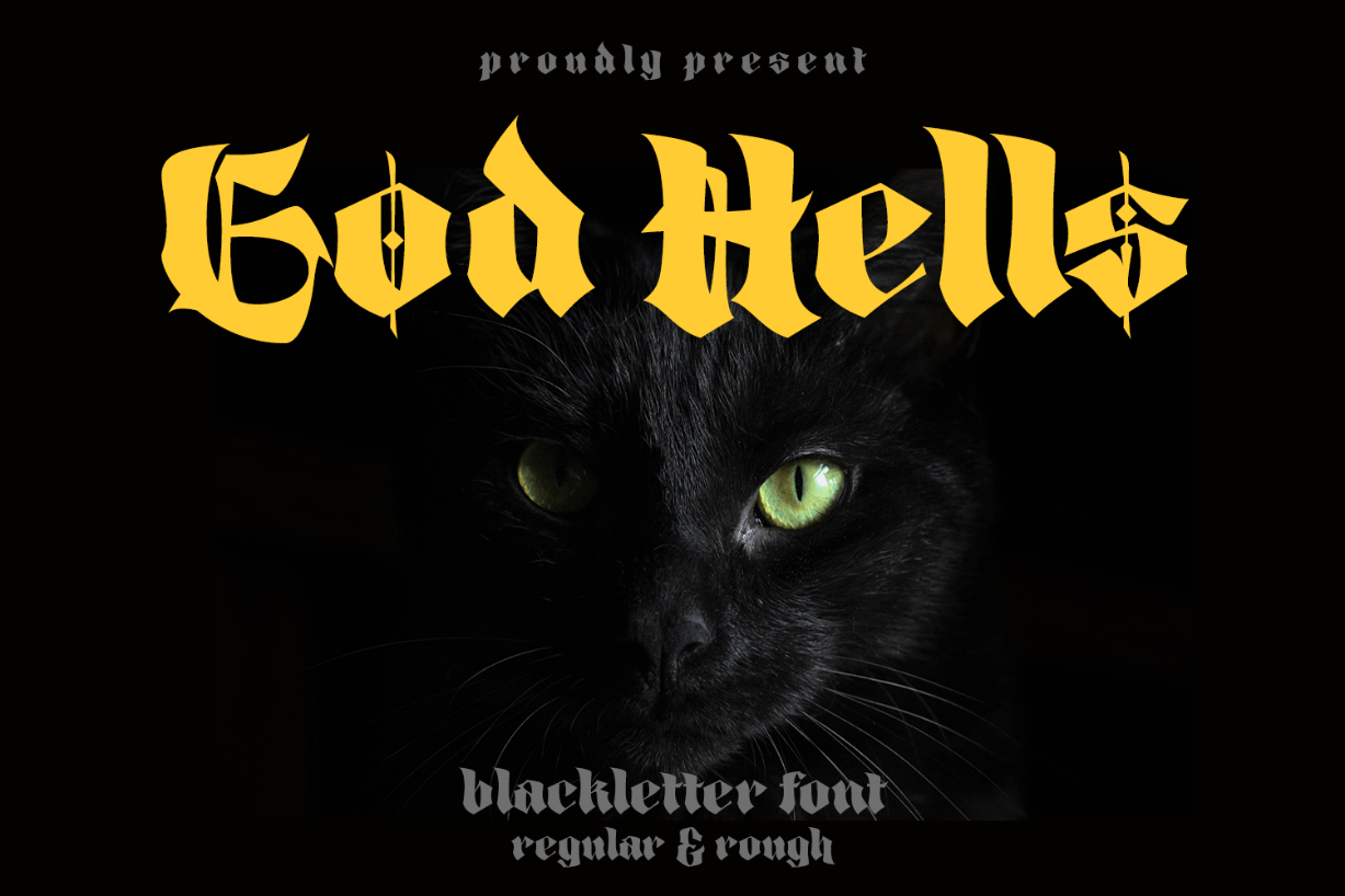 God Hells Font