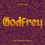 Godfrey Font Poster 3
