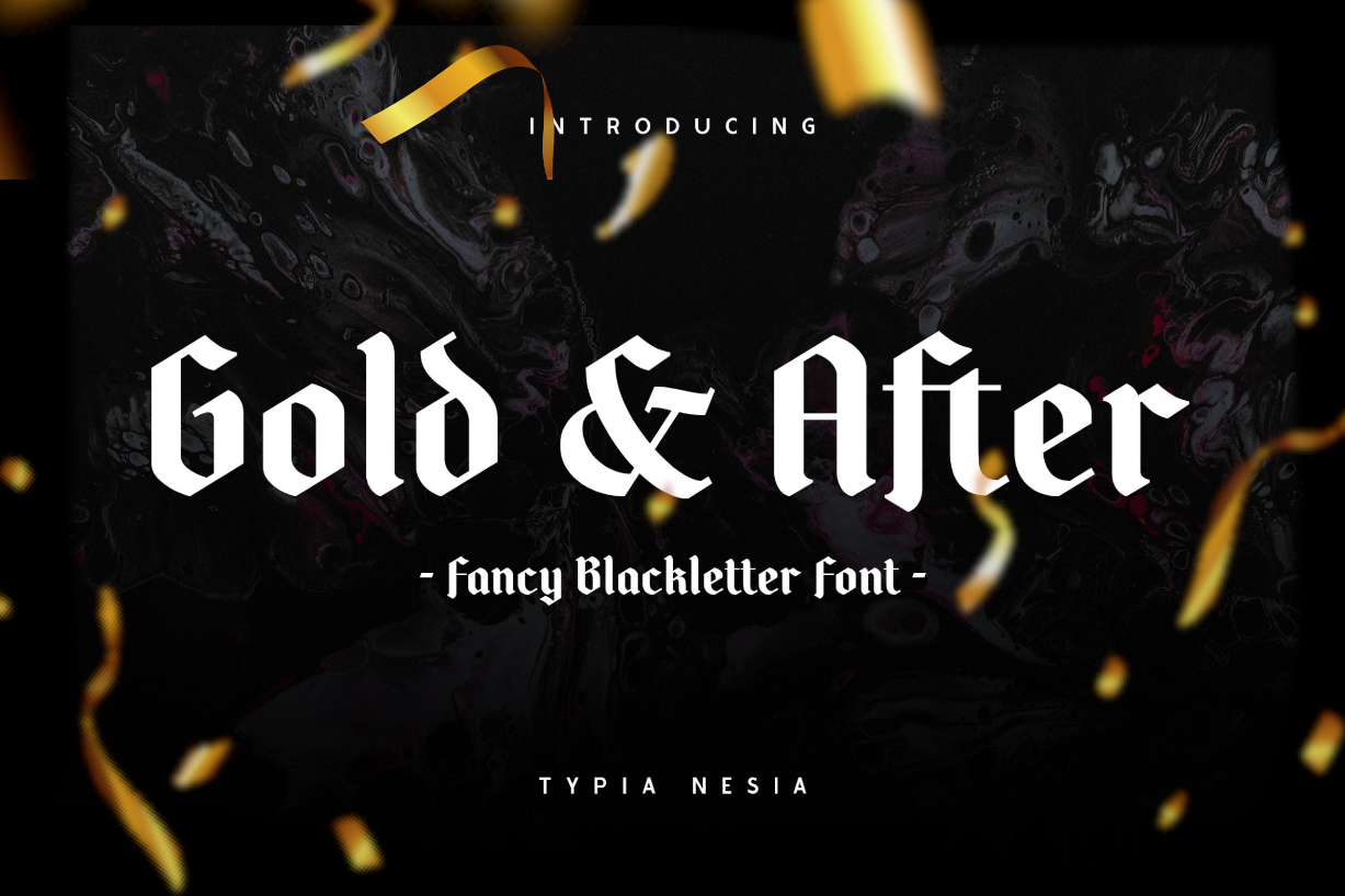 Gold and After Font