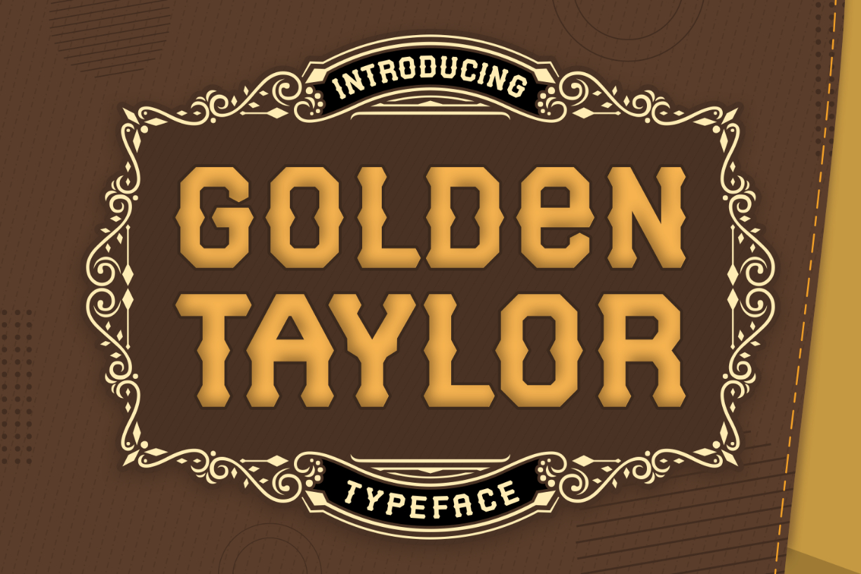 Golden Taylor Font