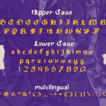 Goldwyre Font Poster 9