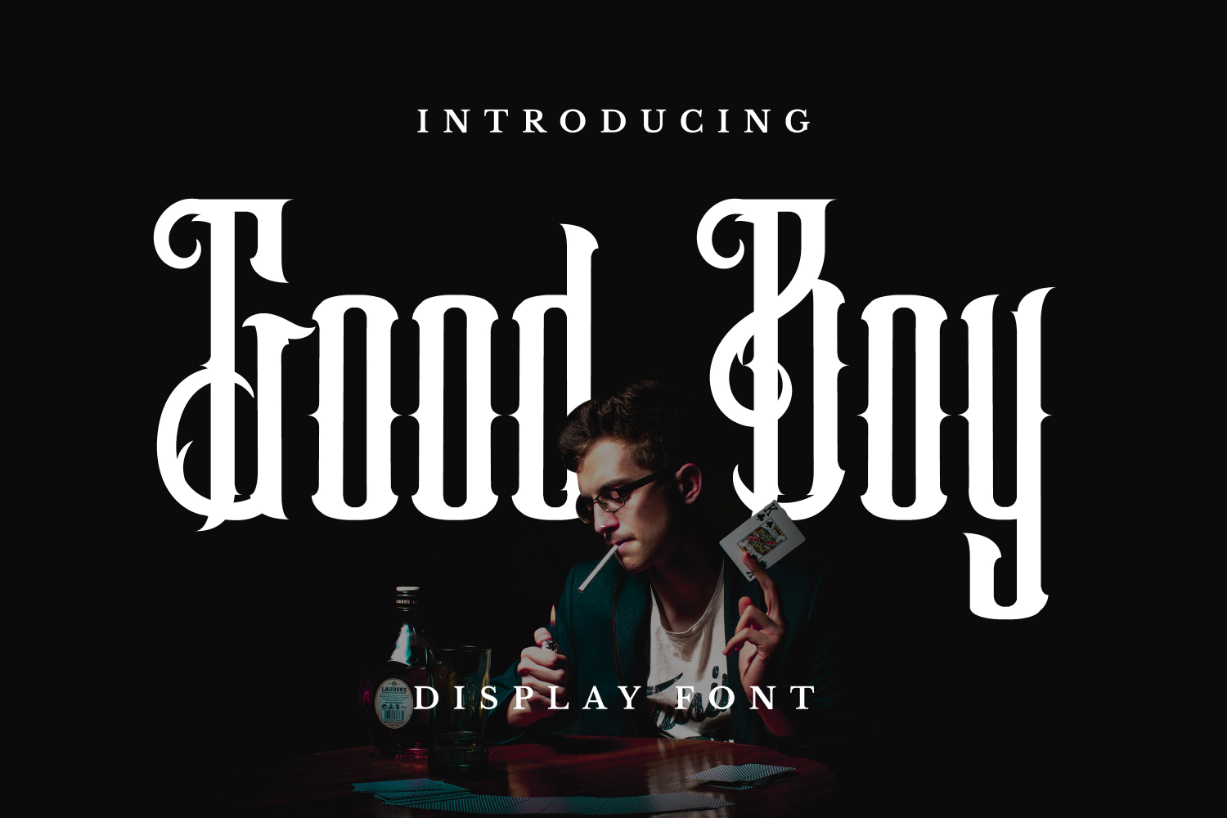 Good Boy Font Poster 1