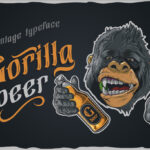 Gorilla Beer Font Poster 3