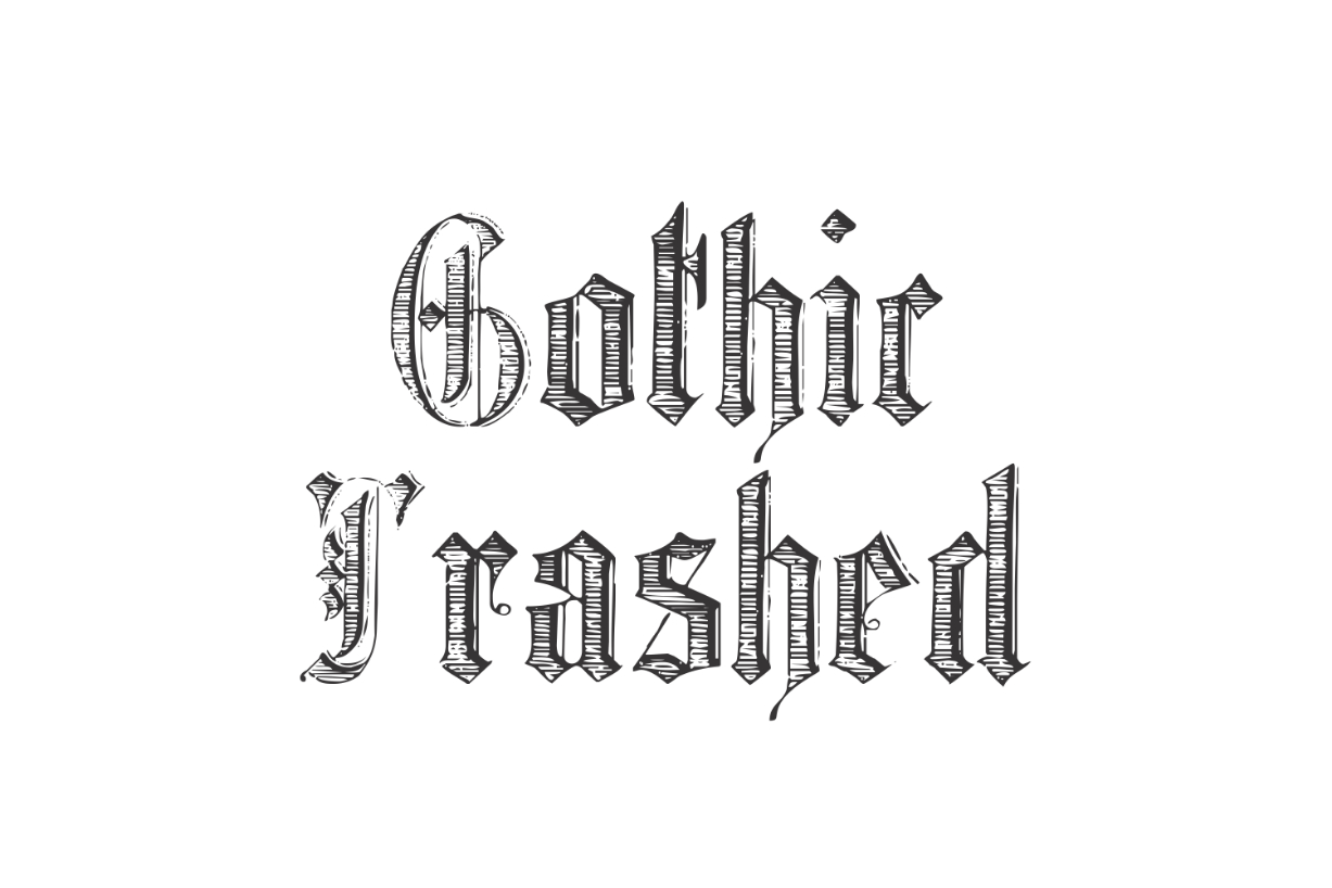 Gothic Trashed Font Poster 1