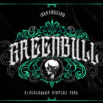 Greenbull Font Poster 3