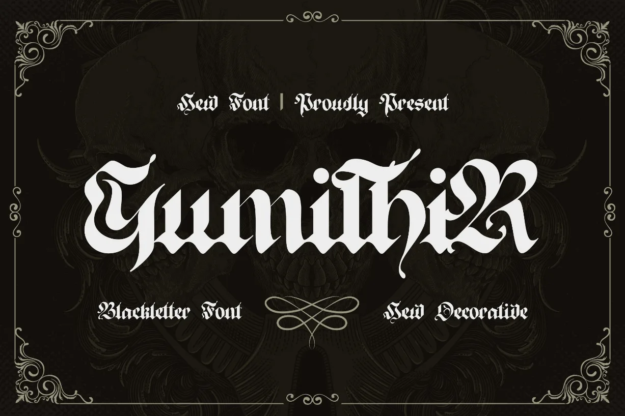 Gumithir Font Gumithir Font Poster 1